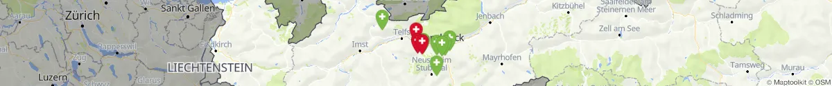 Map view for Pharmacies emergency services nearby Seefeld in Tirol (Innsbruck  (Land), Tirol)